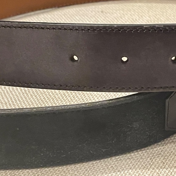 SOLD Berluti 95 / 38 Classic Belt in Blue Suede Excellent Condition - Picture 3 of 11